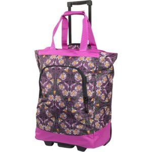 Everest Casual Rolling Tote with Laptop Pocket